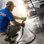 PROP WASH power washing truck