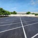empty parking lot