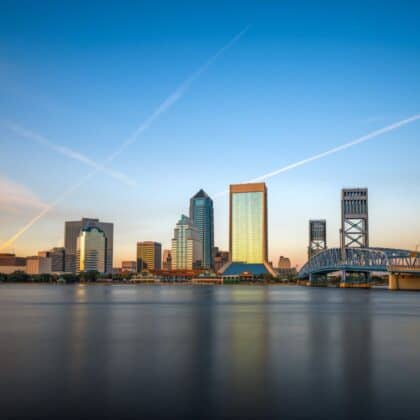 Jacksonville, FL skyline