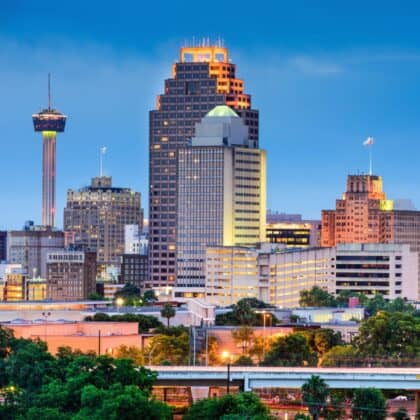 San Antonio, TX skyline