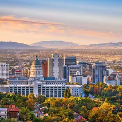 Salt Lake City, UT skyline