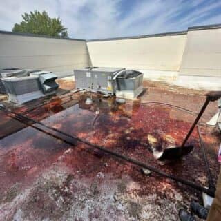Dirty roof