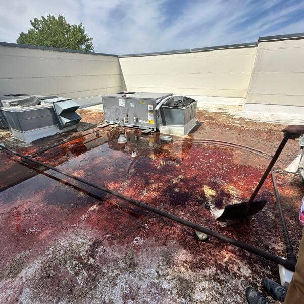 Dirty roof