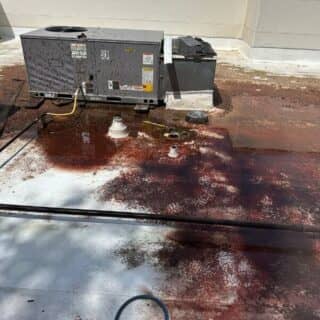 Roof with muck