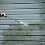 washing vinyl siding
