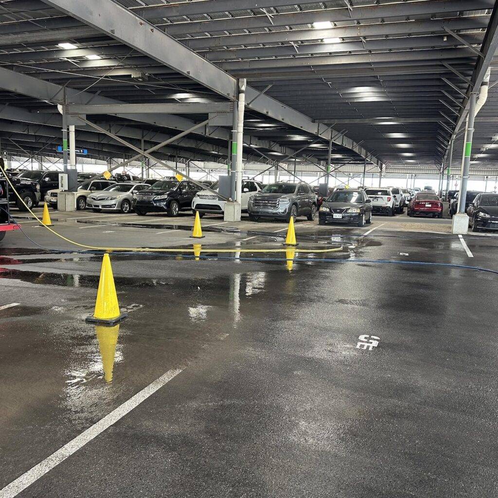 salt lake city airport garage